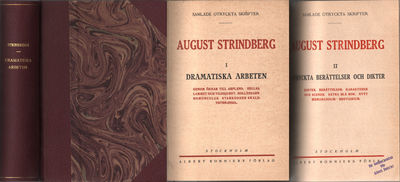 SAMLADE OTRYCKTA SKRIFTER I-II. Dramatiska…