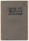 Forty of Boston's Immortals