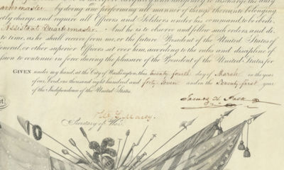 During the Mexican War, President James K. Polk Appoints a Future Civil War Notable a Quartermaster in the Army