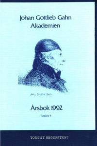Johan Gottlieb Gahn Akademien. Årsbok 1992.