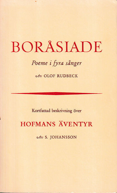 Boråsiade. Poeme i fyra sånger. Illustrationer av…