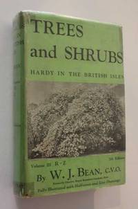 image of Trees and Shrubs Hardy in the British Isles: Vol III R-Z
