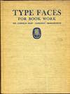 Type Faces for Book Work