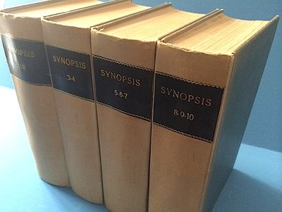 Synopsis bibliothecæ exegeticae in Novum…