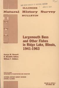 image of Largemouth Bass and Other Fishes in Ridge Lake, Illinois, 1941-1963