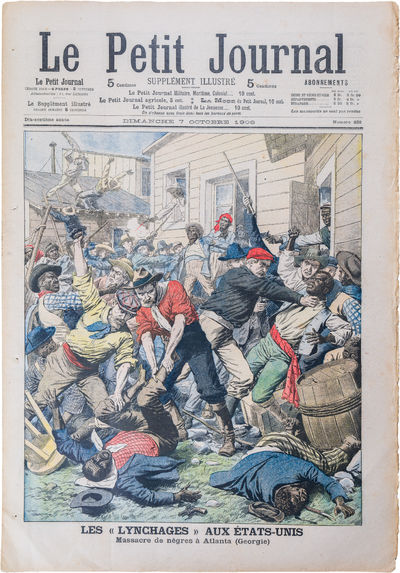 1906 Atlanta Massacre; in Le Petit Journal