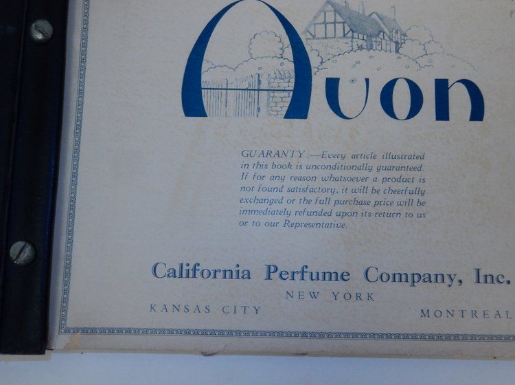 Avon / California Perfume Company Catalog by [ Avon ; California