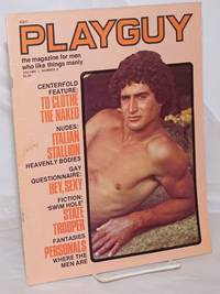 image of Playguy: the magazine for men who like things manly; vol. 1, #8: To Clothe the Naked_The Italian Stallion