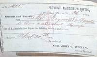 image of U.S. Provost Marshal's Office, Nov. 26, 1862