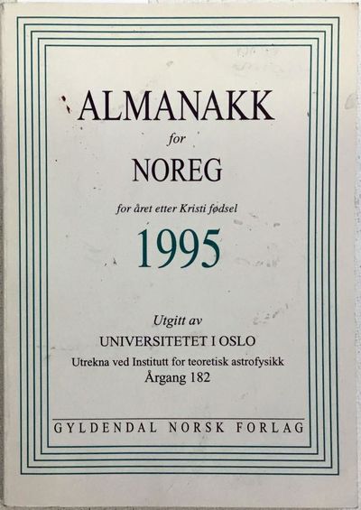 For året etter Kristi Fødsel 1995. Utrekna ved…