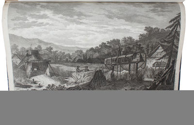Voyage de La Pérouse autour du Monde, publié conformément au Décrets du 22 Avril 1791, et rédigé par M.L.A. Milet-Mureau. 4 Vols. + Atlas. (photo 2)