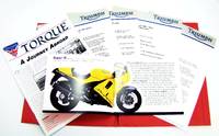 1995 Triumph Motorcyle Product Lineup: Canadian Press Kit