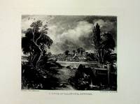 Plate - "Lock on the Stour, Suffolk" from English Landscape Scenery. A Series of Forty Mezzotinto Engravings on Steel from Pictures Painted by John Constable, R.A.
