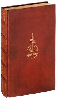 A Descriptive Bibliography of the Books Printed at The Ashendene Press MDCCCXCV - MCMXXXV