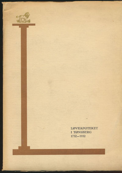 Løveapoteket i Tønsberg 1732-1932. historisk…