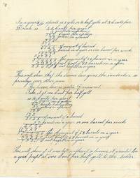 Calculations for a tavern keeper's profit - pros and cons of the tavern license law