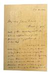 Autograph Letter Signed sent to Glenn Frank, later Associate Editor (1919-1922), and editor (1922-1925) Century magazine followed by President of the University of Wisconsin (1925-1937)