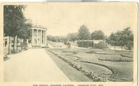 The Paseo, Sunken Garden, Kansas City, MO, 1920s used Postcard