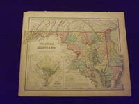 Colton's Map of Delaware and Maryland.