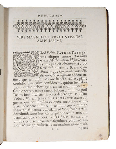 Theatrum divini regiminis a mundo condito usque ad nostrum seculum (...) Commentarii chronologici in tabulam mathematico-historicam. (photo 3)