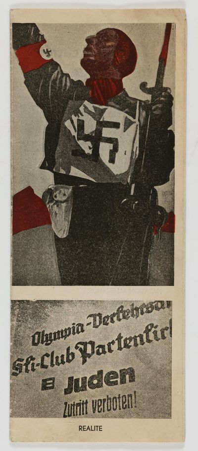 Propagande et Realite - Allemagne IVèmes Jeux Olympiques D'Hiver du 6 au 16 Février 1936 Garmisch-Partenkirchen (Propaganda and Reality. The IV. Olympic Games from February 6–16, 1936 at Garmisch-Partenkirchen)