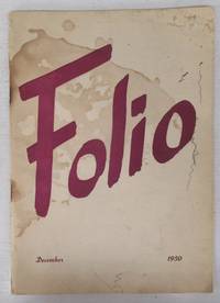 &quot;Story for Sunday&quot; in Folio Magazine by MUNRO, Alice - 1950