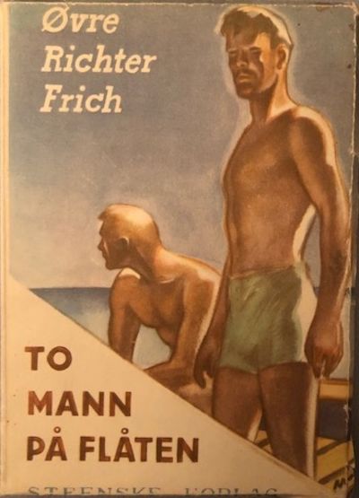 To mann på flåten.