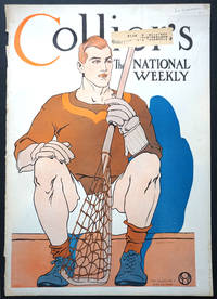 image of Lacrosse player on the cover of Collier's, the National Weekly
