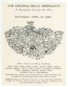 [Hippie Flyer]: The Original Great Springout. A Megalopolitan Peacepipe Pow-Wow. Saturday, April 15, 1967... Sheep Meadow...in community with Spring Mobilization to End the War in Vietnam