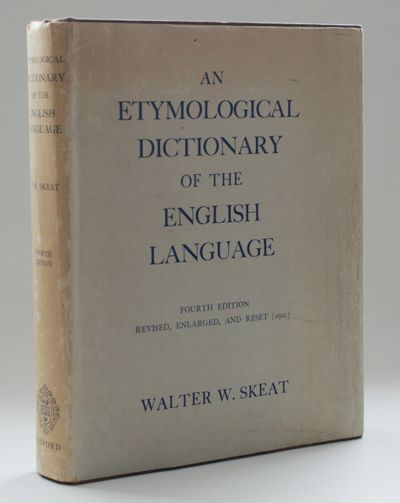 A Concise Etymological Dictionary of the English…