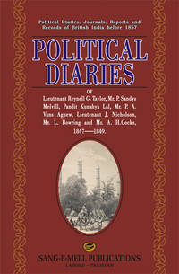 POLITICAL DIARIES OF LT. REYNELL G. TAYLOR by GOVT - 2006