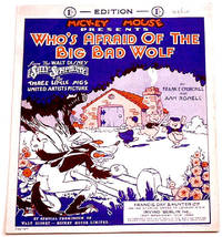 cover of Walt Disney Silly Symphony The Three Little Pigs Sheet Music 1933