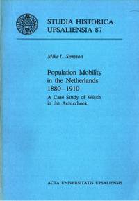 Population Mobility in the Netherlands 1880-1910.…