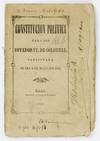 Constitucion Politica para los Estados UU. de Colombia, Sancionada el Dia 8 de Mayo de 1863