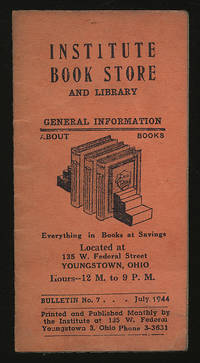 Institute Book Store and Library: General Information About Books