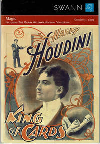 image of MAGIC: FEATURING THE MANNY WELTMAN HOUDINI COLLECTION. Public Auction Sale 1949. Thursday, October 31, 2002.