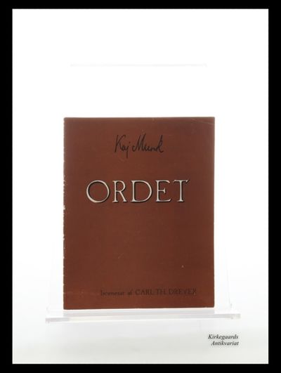 ORDET (The Word). Original film programme.
