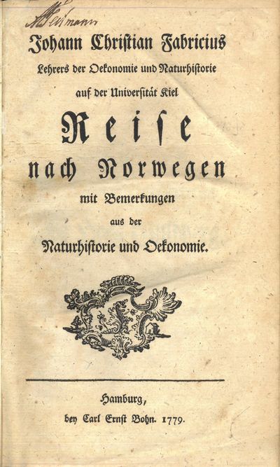 Lehrers der Oekonomie und Naturhistorie auf der…
