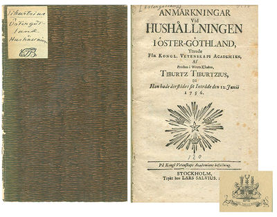 Anmärkningar vid hushållningen i Öster-göthland,…