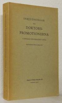 Inbjudningar till doktorspromotionerna i Uppsala…
