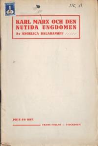 Karl Marx och den nutida ungdomen.