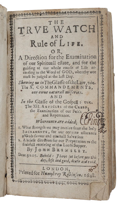 The True Watch and Rule of Life or a direction for the examinationof our spirituall estate. 2 parts. (photo 3)