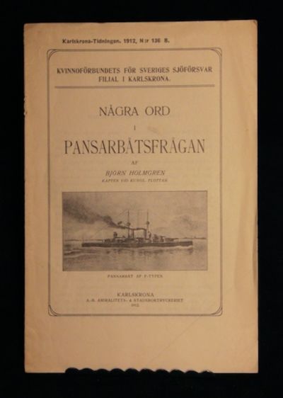 Några ord i pansarbåtsfrågan. Illustrerad.