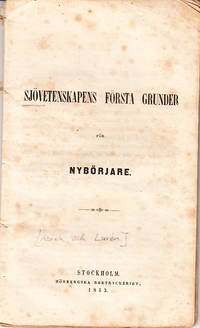 Sjövetenskapens första grunder för nybörjare.