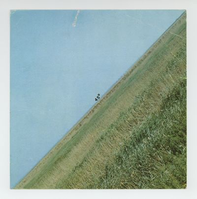 Exhibition card: Jan Dibbets (10 February-3 March 1973)