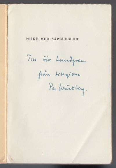 Pojke med såpbubblor.