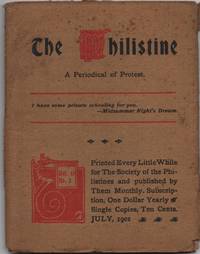 cover of The Philistine a Periodical of Protest for July 1901