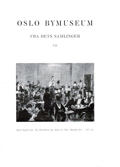 Fra dets samlinger VII.