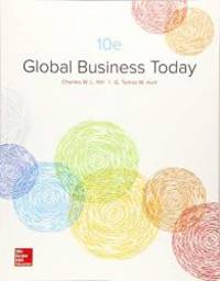 Global Business Today by Hill, Charles - 2017-02-01