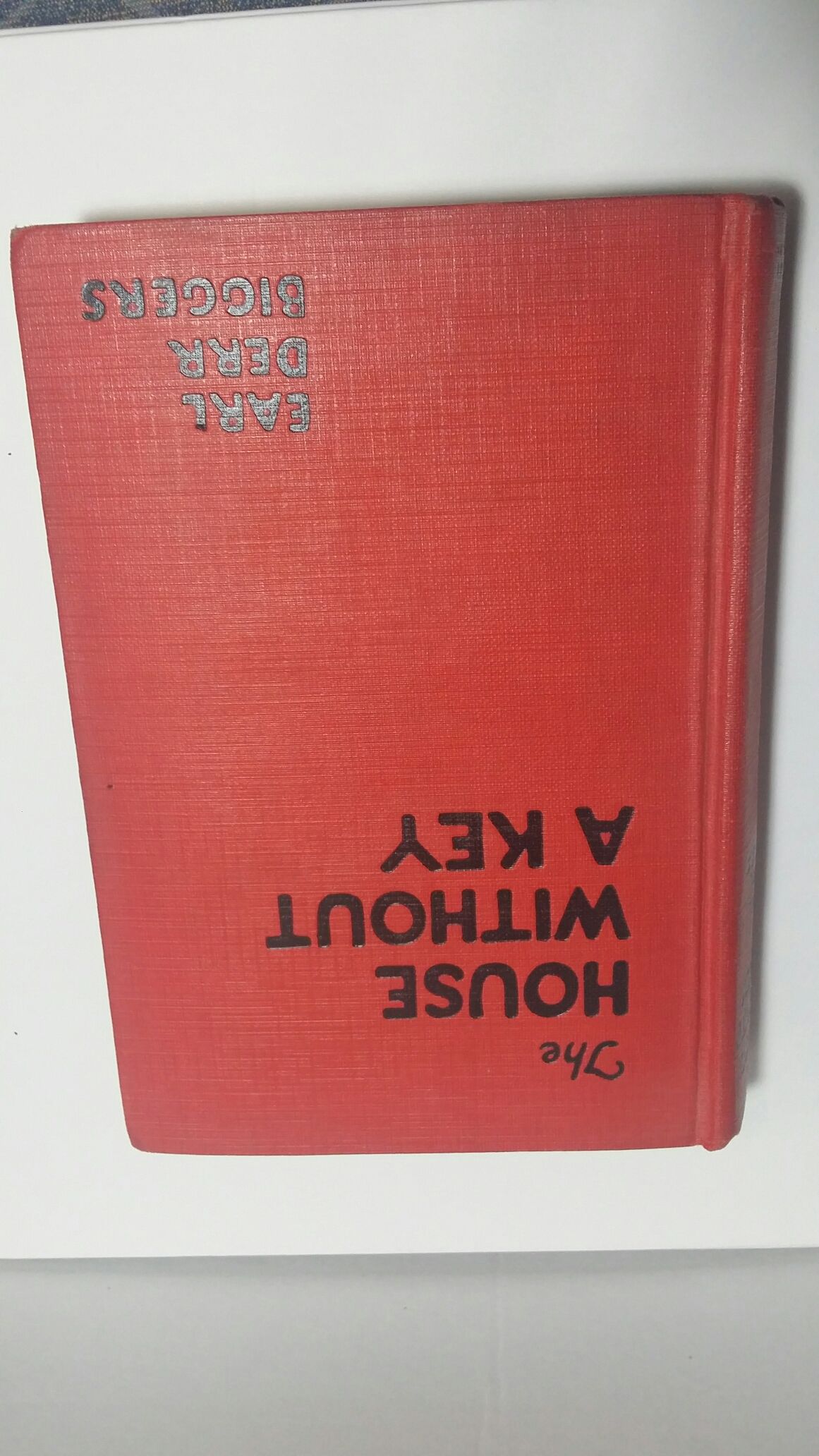 House Without A Key By Earl Derr Biggers Hardcover First Edition 1930 From B Well Ventures Sku 44